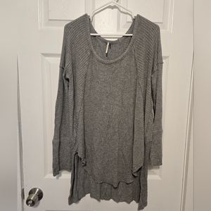 Free People Grey Tunic